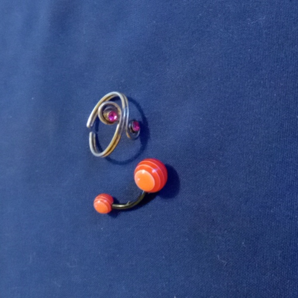 Belly and toe rings